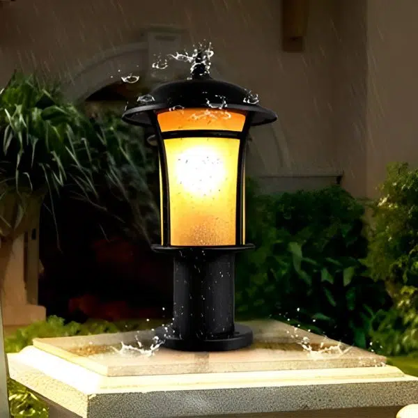 Classic Old England-Style Waterproof LED Garden Lamp - Image 5