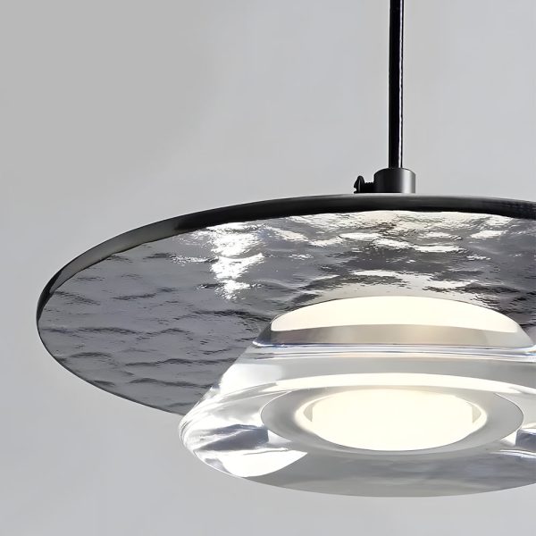 Dia 7'' LED 3 Step Dimming Glass Italian Kitchen Pendant Lighting - Image 5