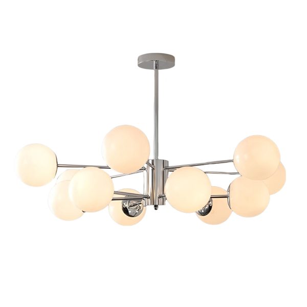 Molecular Lights Three Step Dimming Plating Glass Modern Chandeliers - Image 14