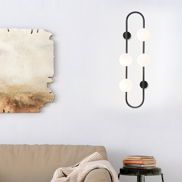 Creative 4 Glass Ball Bubbles LED Post-Modern Decorative Wall Sconces Lighting - Image 3