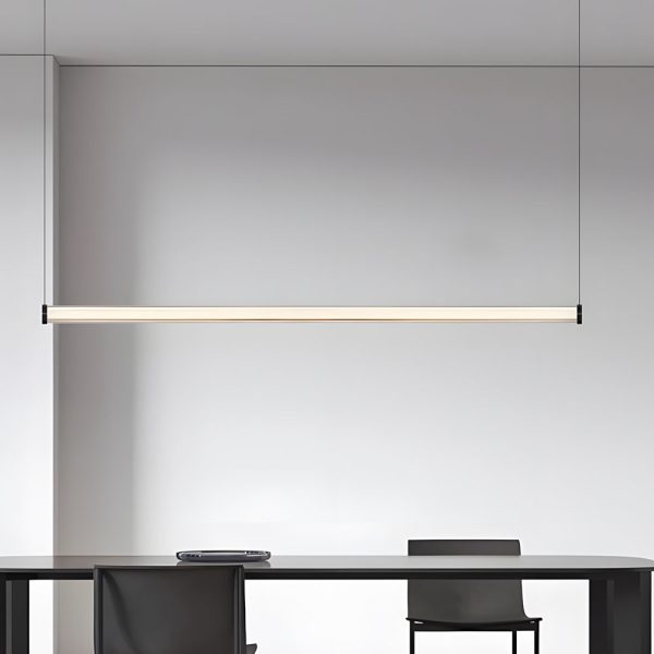 1-Light Glass Linear LED Island Pendant Light - Image 3