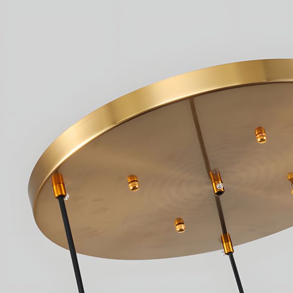 1-Light Clear Glass Globe Pendant Light Modern Hanging Lighting Fixture - Image 5