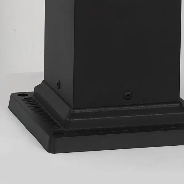 Waterproof Outdoor Three Step Dimming Black Modern Solar Path Lights - Image 5