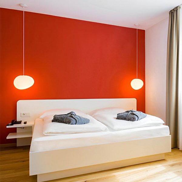 Creative Glass Round Ball LED White Modern Pendant Light Hanging Lamp - Image 4