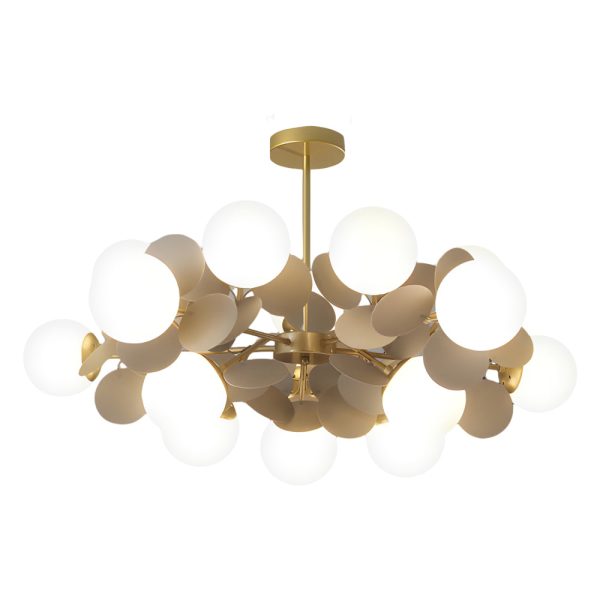 Nordic Chandelier Multicolored Board Art Branch-style Pendant Lights - Image 17