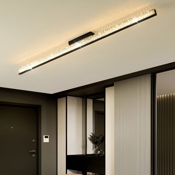 41-Inch Long Linear Acrylic Brilliant Sword LED Wall Sconce - Image 4