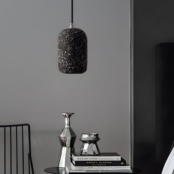 Nordic Cylinder Cement Pendant Light LED Hanging Lamp Kitchen Island Hanging Light for Dining Room - Image 3
