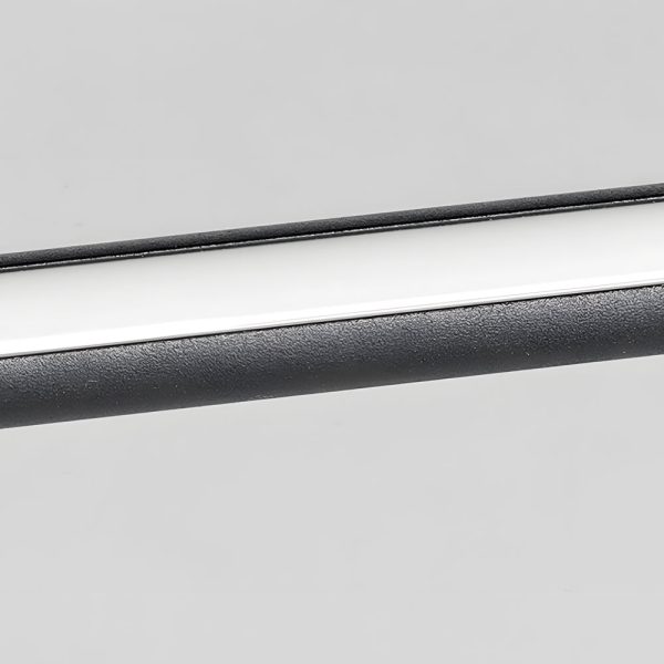 Black Long Vertical Linear LED Pendant Ceiling Light - Image 6