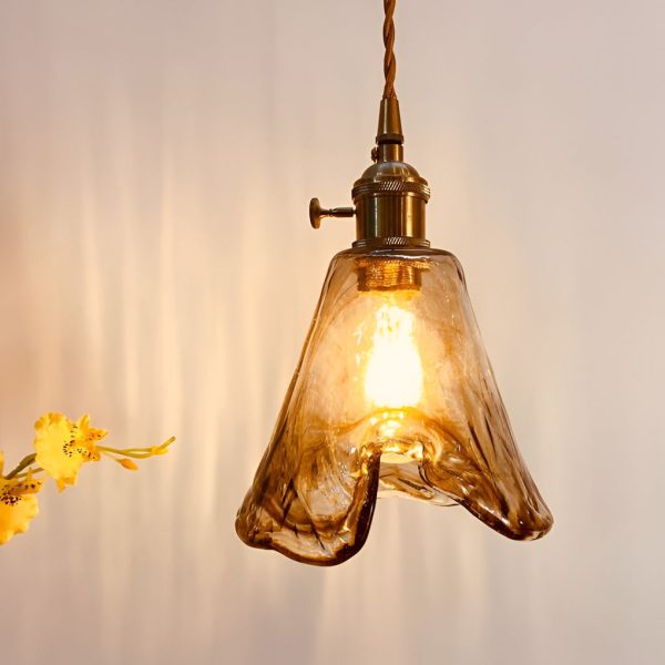 Creative Electroplated Metal Glass LED Nordic Island Lights Hanging Lamp - Image 3