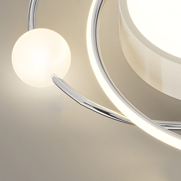Dia 20'' 3 Step Dimming Nordic LED Ceiling Lights Dimmable with Remote - Image 5