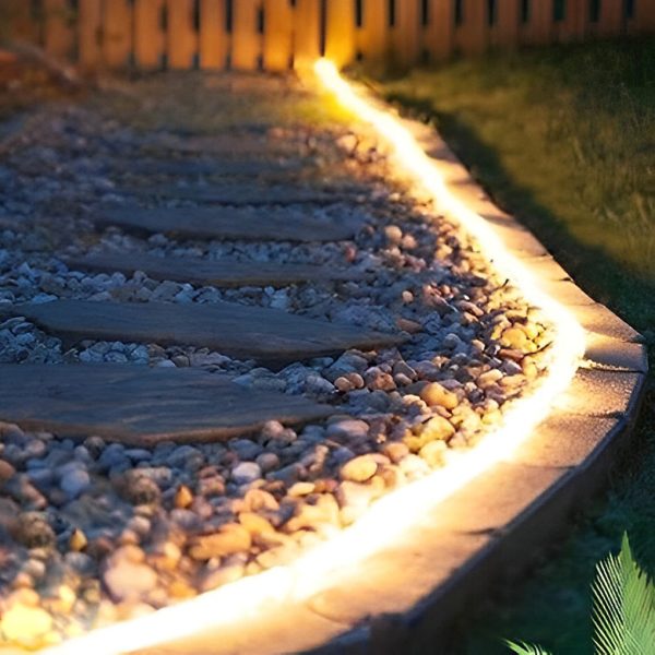 0.39'' Waterproof Recessed LED Under Tread Stair Lighting Modern Flexible Strip Light - Image 3