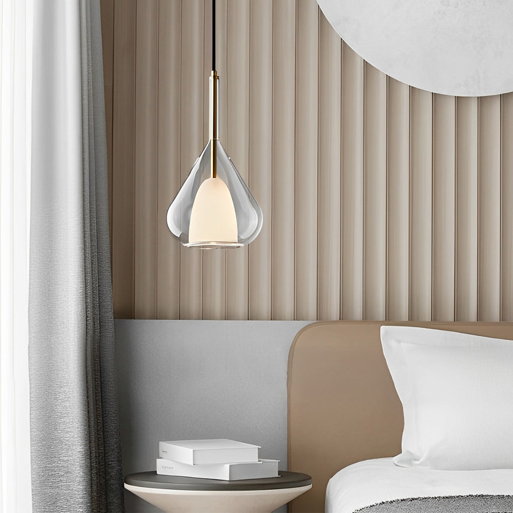 7-1e8b6902-2636-4e7d-a67e-ffc3c84ff72b.jpg Raindrop Creative Double Layers Glass Nordic Pendant Lights Small Chandelier - Image 1