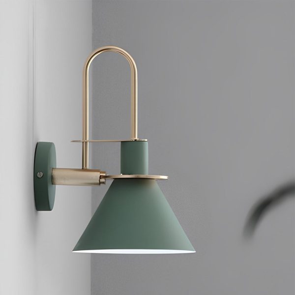 Minimalist Horn Shape Iron Creative Modern Wall Lamp Wall Sconce Lighting - Image 3