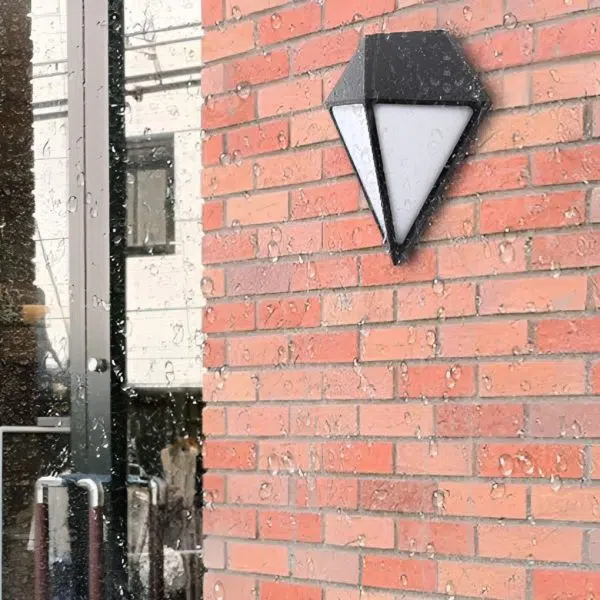 Creative Geometric LED Waterproof Modern Outdoor Wall Lamp Wall Lights Fixture - Image 5