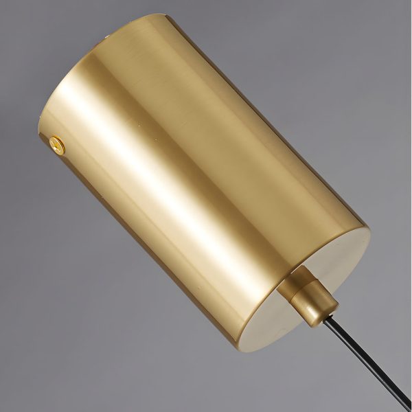 Long Glass Copper Luxury 3 Step Dimming Simple Modern Pendant Lights Fixture - Image 7