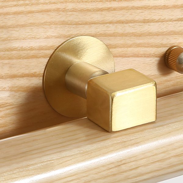 15''/23''/35'' Bathroom Vanity Light with Rotatable Wood LED Fixture - Image 5