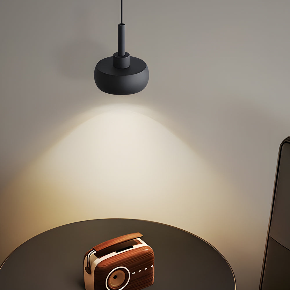 7-4f8dfe45-61f8-4a41-9c55-cf6ab3cc6a14.jpg Dia 4'' 1-Light COB 7W Spotlight Adjustable Wire Pendant Lights - Image 1