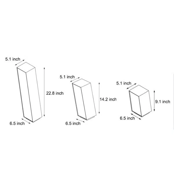 Inclined Creative Waterproof LED Modern Outdoor Lawn Lamp Pathway Lights - Image 5