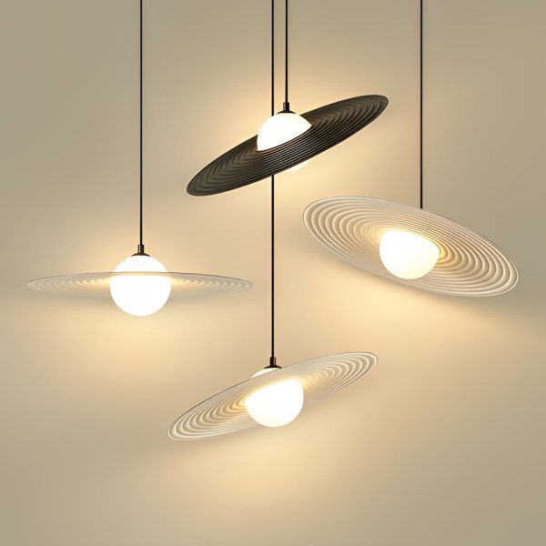 Round Creative Design LED Modern Chandelier Kitchen Pendant Lighting - Image 5