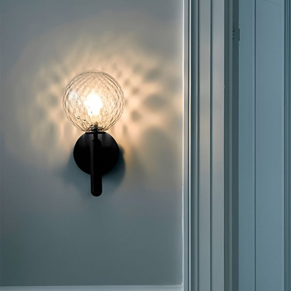 Glass Ball Shaped 5W LED Nordic Wall Lamp Wall Sconce Lighting - Image 4