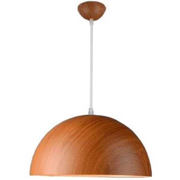 Nordic Minimalist Marbled Semicircle 1-Light Pendant Light - Image 2