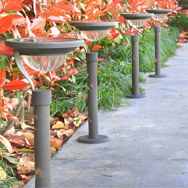 Modern Solar Lawn Lamp Half-Sphere LED Outdoor Light - Image 6