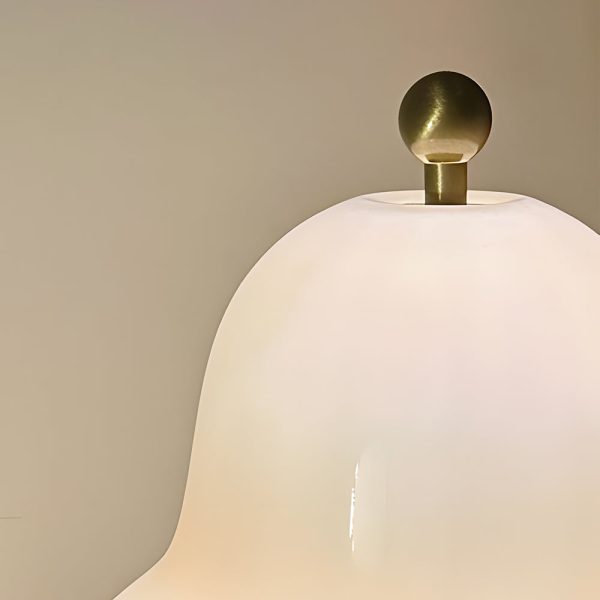 7.5 inch Glass Pear LED Table Ambient Lamp with Touch Switch - Image 6