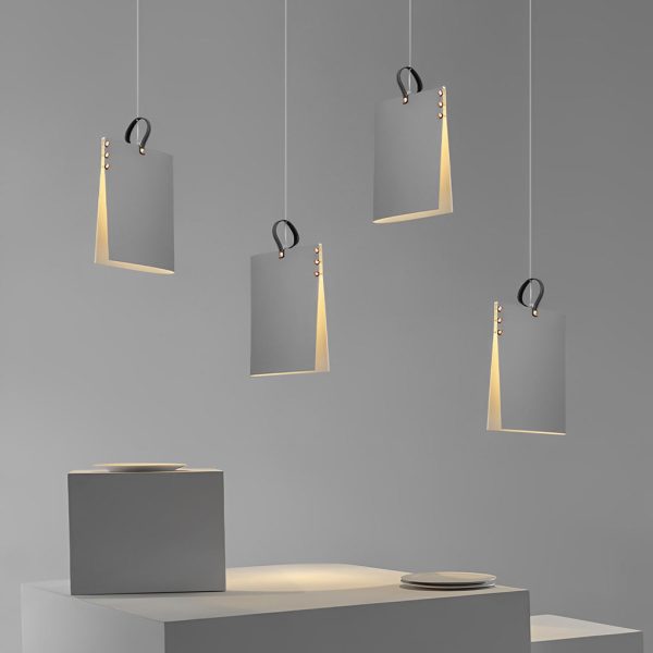 Creative Folder Book Iron Decor Modern Small Chandelier Pendant Lights - Image 4