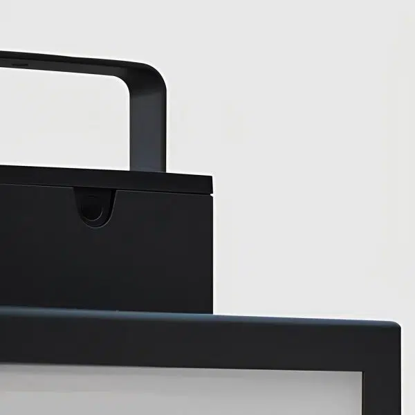 Square Lantern Portable Rechargeable LED Waterproof Solar Lawn Lights - Image 5