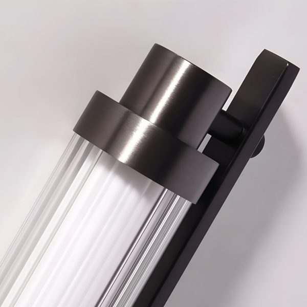 Modern Long Acrylic Tube LED Metallic Indoor Sconce Wall Lamp, 27.55''/35.43 - Image 6