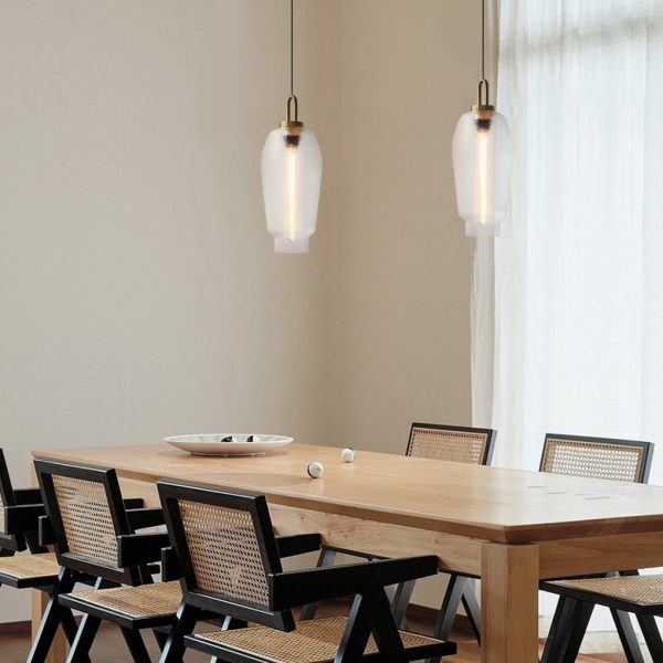 Creative Glass Jar Minimalist Luxury Post-Modern Pendant Lights Chandelier - Image 4