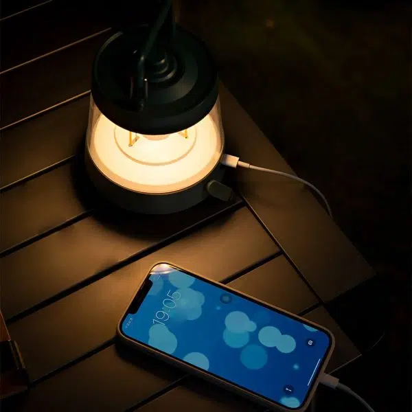 Waterproof USB 5V Rechargeable LED Dimmable Green Modern Camping Lights - Image 6