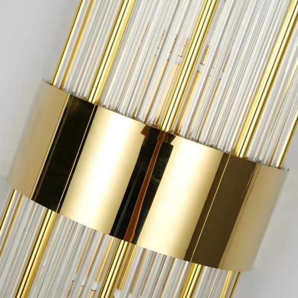Simple Luxury Three Step Dimming LED Post-Modern Crystal Wall Lights Fixture - Image 5
