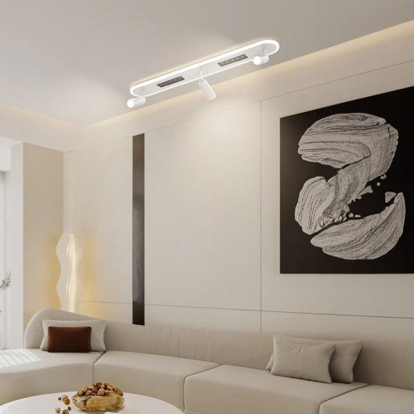 Long Aluminum 3 Step Dimming Modern Ceiling Lights Adjustable Spotlights - Image 5