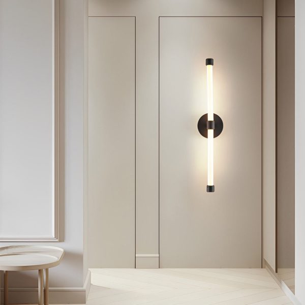 Minimalist Strip Three Step Dimming LED Modern Wall Sconce Lighting - Image 4