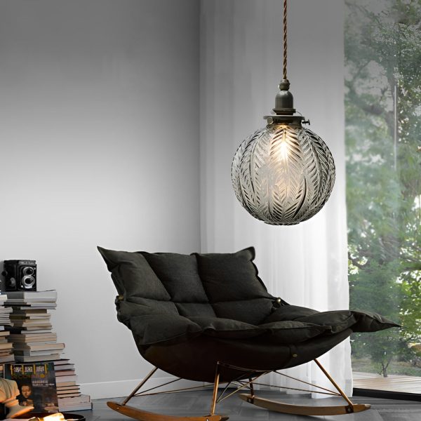 Creative Glass Ball Three Step Dimming LED Modern Pendant Lights - Image 5