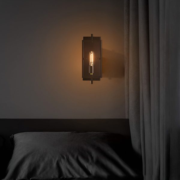 Creative Rectangular Industrial Style Wall Lamp Wall Sconce Lighting - Image 7