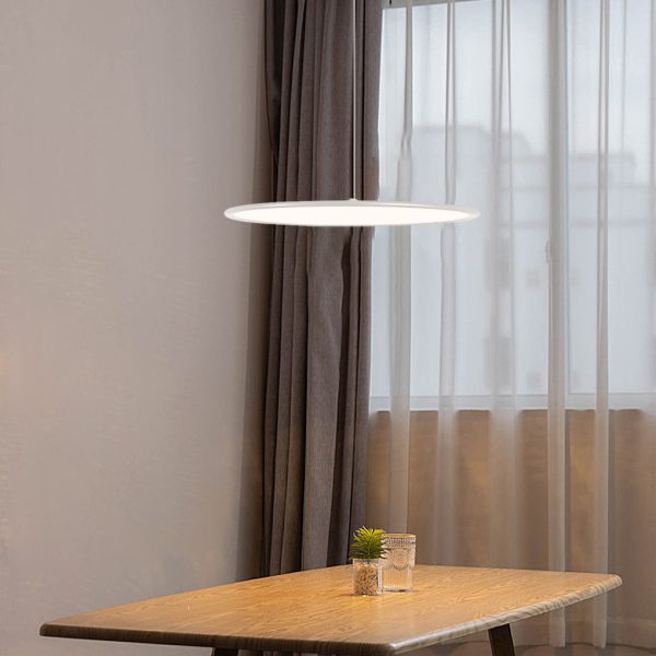 Minimalist Modern Circle Linear Industrial Pendant Lighting - Image 2