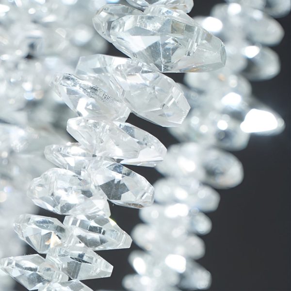 Creative Branches Crystal Pendant Decor 3 Step Dimming Modern Chandelier - Image 5