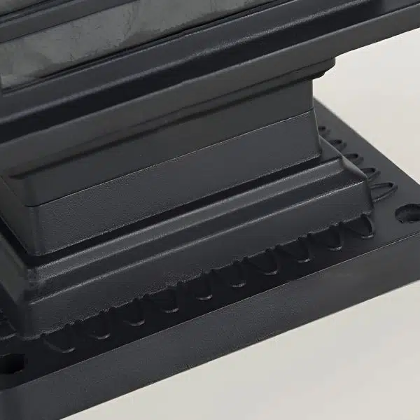 Waterproof Dimming LED Black Modern Solar Post Caps Light with Remote Control - Image 9