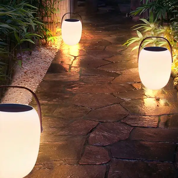 Portable Lantern LED Energy Saving Waterproof Solar Outdoor Lights - Image 6