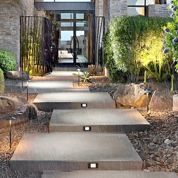 Visual Comfort Wall Recessed LED 3W Aluminum Modern Architectural Step Lights - Image 5