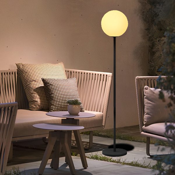App Control RGB 16-Color LED Globe Floor Lamp - Image 6
