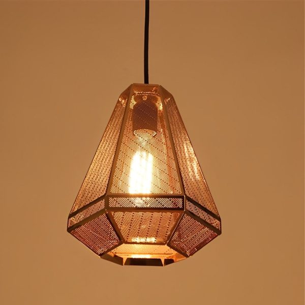 Electroplated Stainless Steel Creative Geometric Nordic Pendant Lights - Image 7
