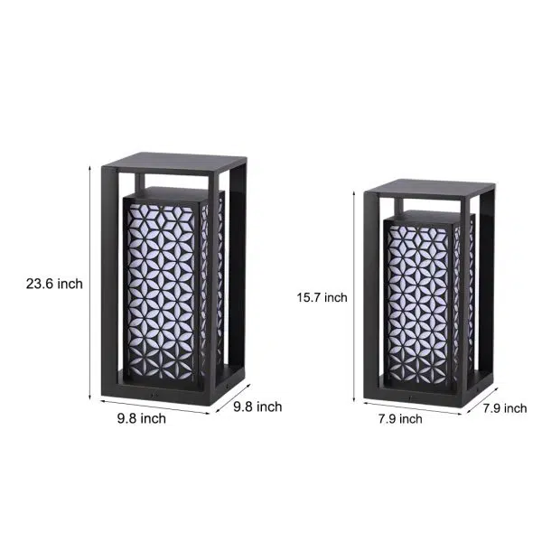 Vintage Waterproof Ip65 Galvanized Sheet Modern Outdoor Pathway Lights - Image 6