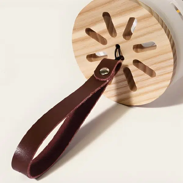 Portable Wood USB Rechargeable LED Camping Lantern - Image 7