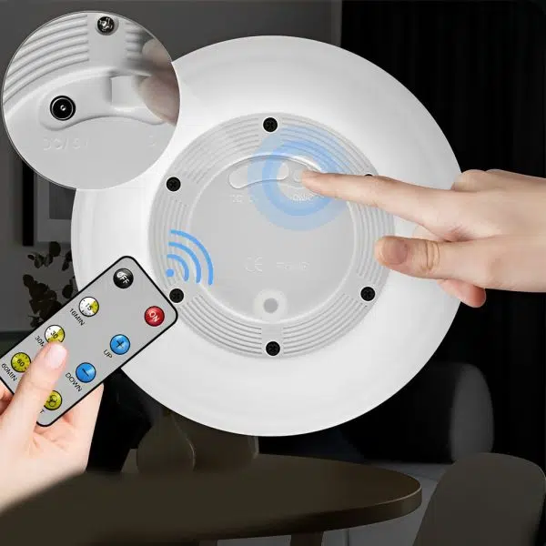 Waterproof Round LED Timing USB Rechargeable Portable Outdoor Lanterns - Image 6