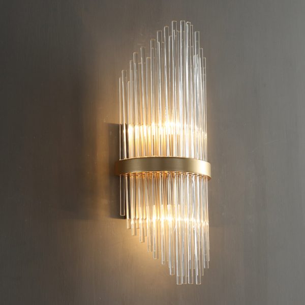 Creative Crystal Warm Light Nordic Wall Lamp Wall Sconce Lighting - Image 4