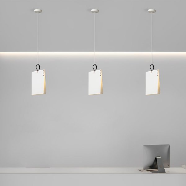 Creative Folder Book Iron Decor Modern Small Chandelier Pendant Lights - Image 6