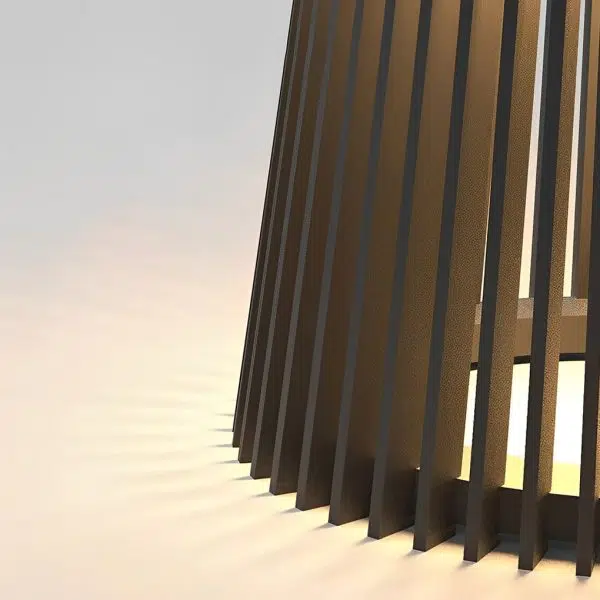 Waterproof Round Iron Cage Table RGB 16 Colors Solar Outdoor Lanterns - Image 8